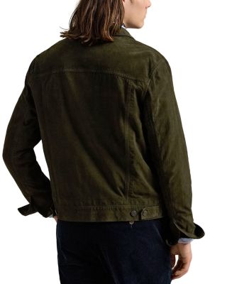 Suede Trucker Jacket