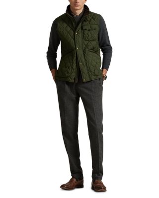 Quilted Full Zip Utility Vest