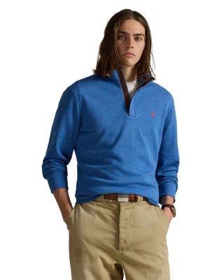 Luxury Jersey Quarter Zip Pullover