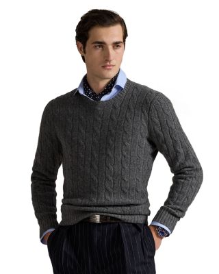 Polo Ralph Lauren - Cashmere Cable Knit Crewneck Sweater