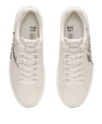 Men's B-Court Trainers in Calfskin