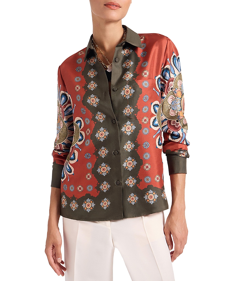 La Doublej Placee Nucleus Shirt In Brown