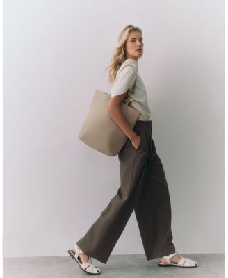 Tall Easy Zipper Tote