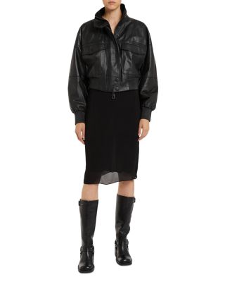 Obsessed Black Leather Jacket