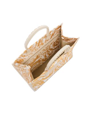 Barocco Athena Raffia Medium Tote Bag