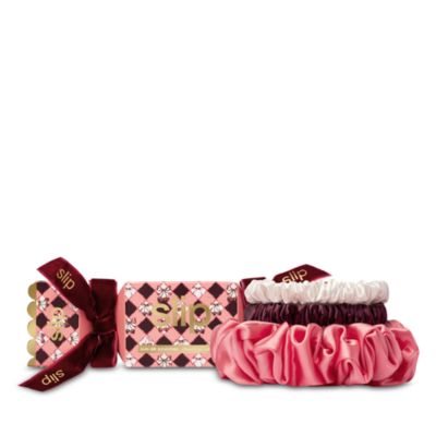 Pure Silk Assorted Scrunchie Cracker Gift Set - Sweetheart