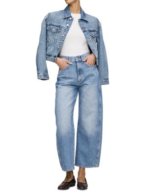 Taylor Relaxed Barrel Leg Jeans in Salt Lake