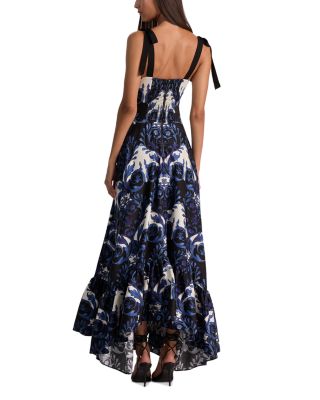 Rosalee Tie Strap Bustier Maxi Dress