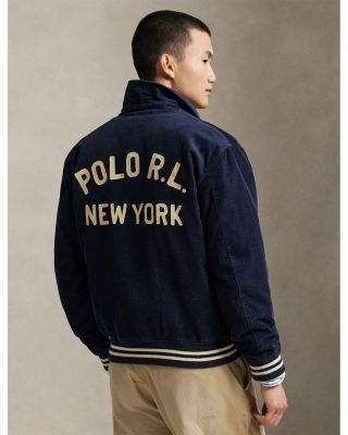 Corduroy Letter Jacket