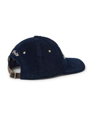 The Ralph Logo Corduroy Ball Cap