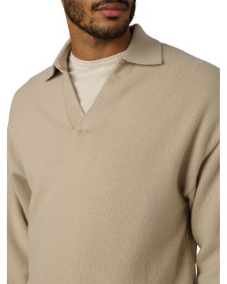 Relaxed Fit Sweater Polo