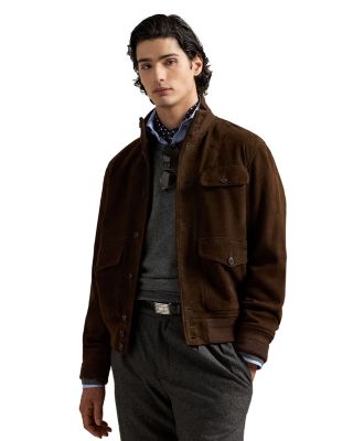 Suede Utility Jacket
