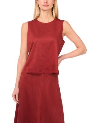 Sleeveless Crewneck Top