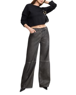 Cropped Crewneck Sweatshirt