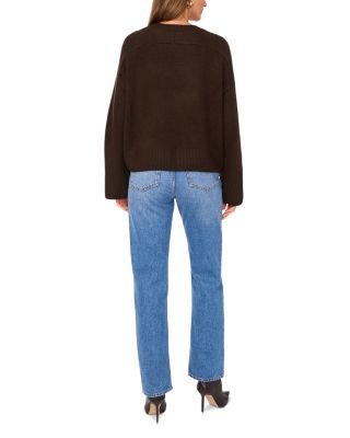 Raglan Wide Sleeve Crewneck Sweater