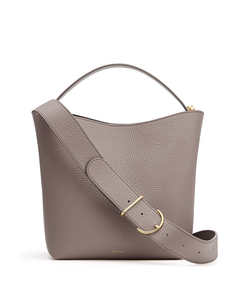 Cuyana Linea Bucket Bag In Brown