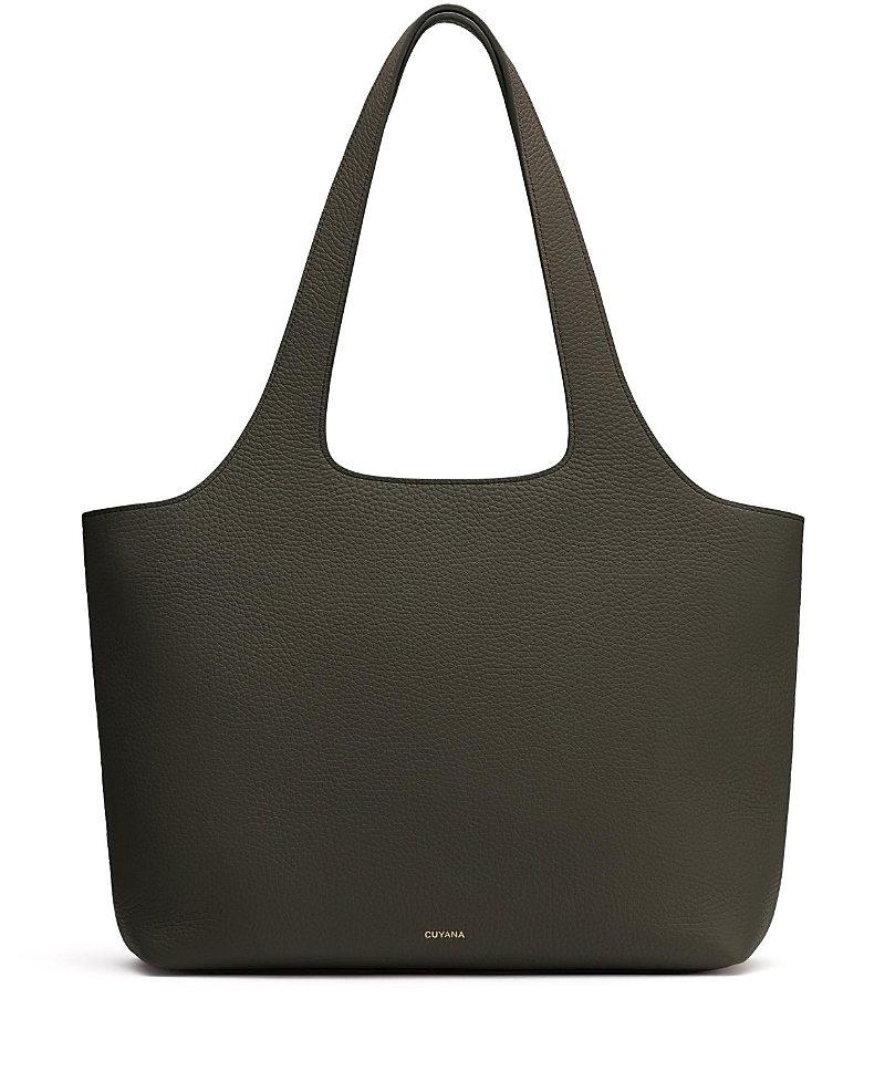 Cuyana System Zipper 13 Laptop Tote In Green