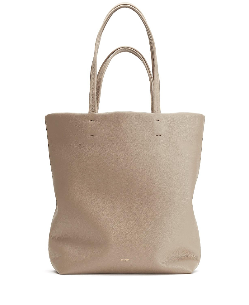 Cuyana Tall Easy Tote In Gray