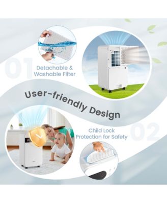  Dehumidifier for Home Basement Portable 32 Pints with Sleep Mode up to 2500 Sq. Ft