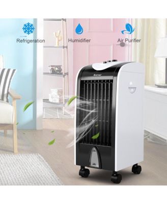  Evaporative Portable Cooler Fan Humidify