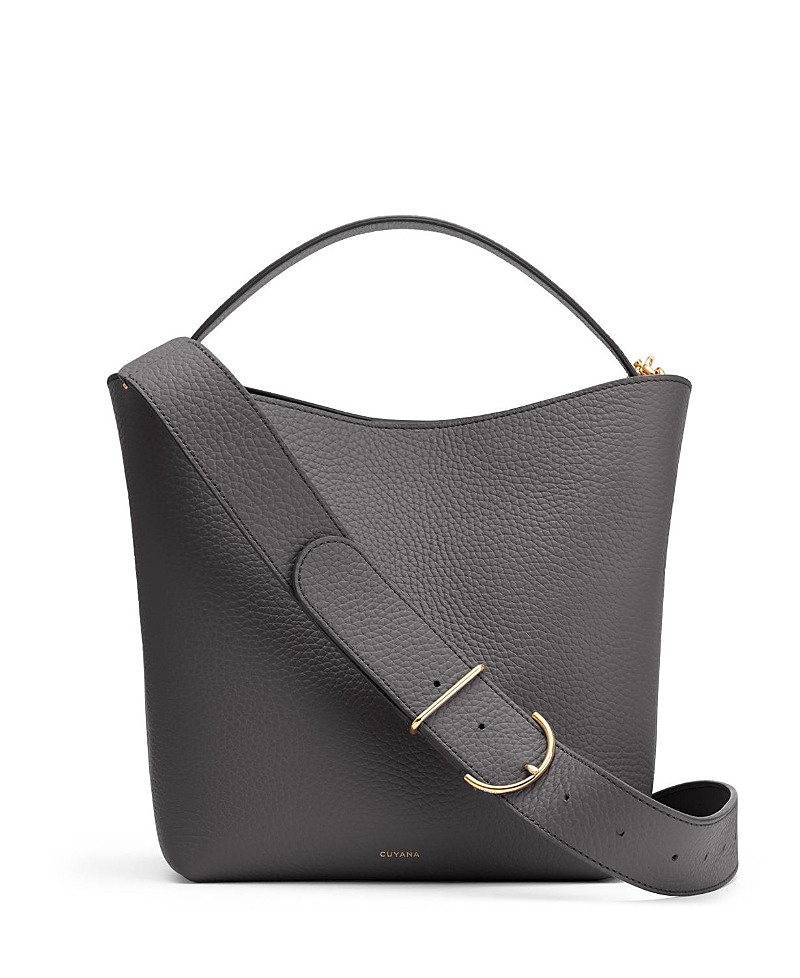 Cuyana Linea Bucket Bag In Gray