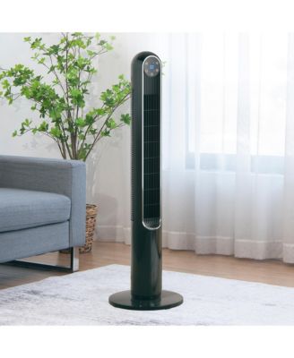 42'' Smart Display Panel 12H Timer Tower Fan with Remote