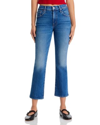 Lil Insider High Rise Crop Jeans in Get Two Birds Stoned