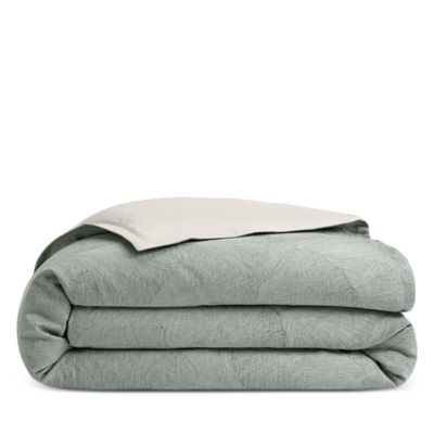 Gingko Strie Duvet Cover, King - Exclusive