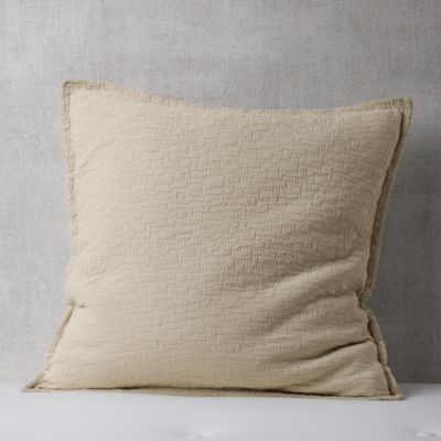 Textured Italian Matelasse Euro Sham Set - Exclusive
