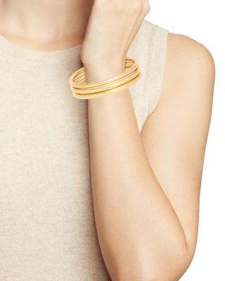 Thin Bangle Bracelets, Set of 3 - Exclusive