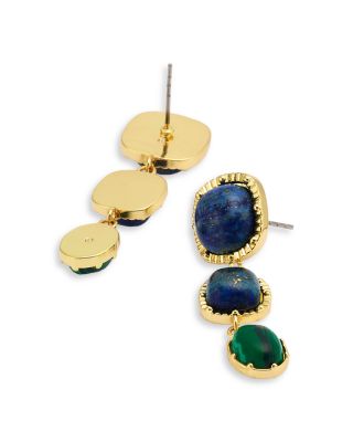 Three Drop Linear Earrings - Exclusive