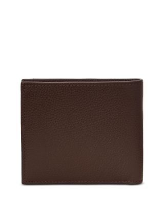 Pebbled Leather Billfold Wallet