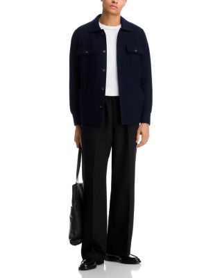 Boiled Wool Overshirt