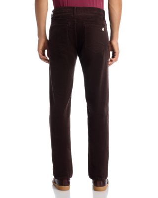 5 Pocket Flex Cords Slim Straight Fit Pants