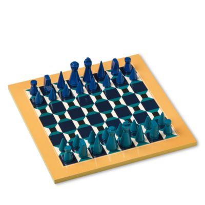 Lacquered Chess Set, Athena