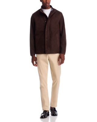 Norwalk Nubuck Leather Coat