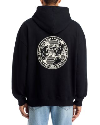 Duwrestie Printed Oversized Fit Hoodie