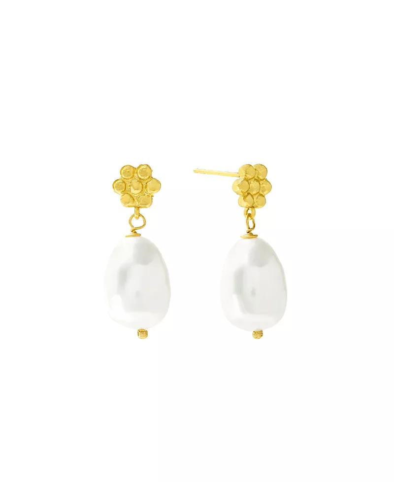 Ottoman Hands Mavis Drop Stud Earrings