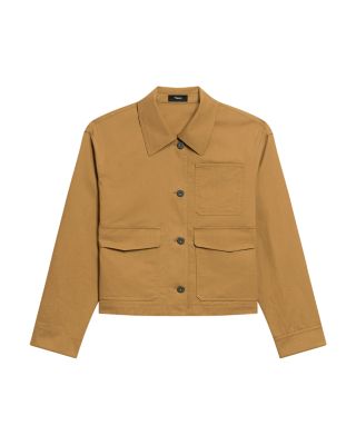 Cropped Work Jacket