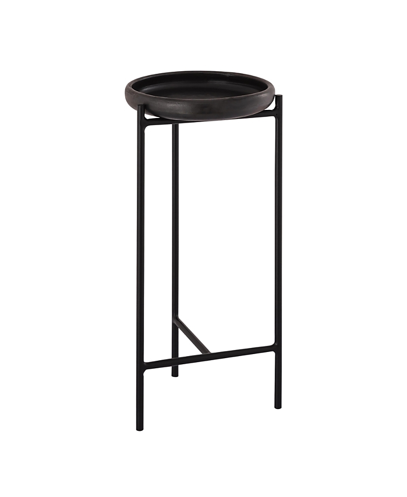 Tov Furniture Samara Side Table In Black