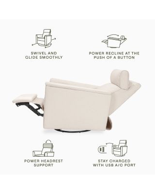 Willa Plus Power Glider Recliner With Power Headrest