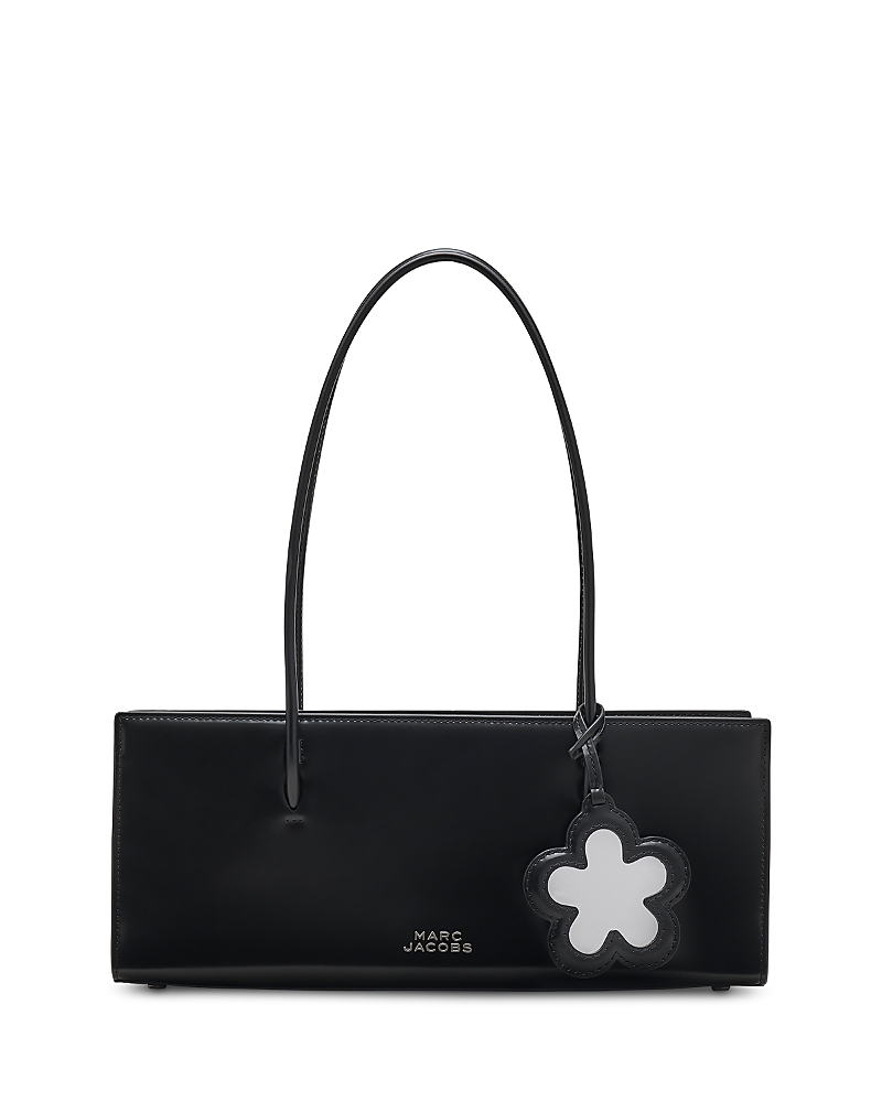 Marc Jacobs The Mirror Satchel Shoulder Bag In Black