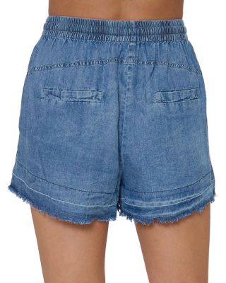  Women's Celine Mid Rise Drawstring Shorts