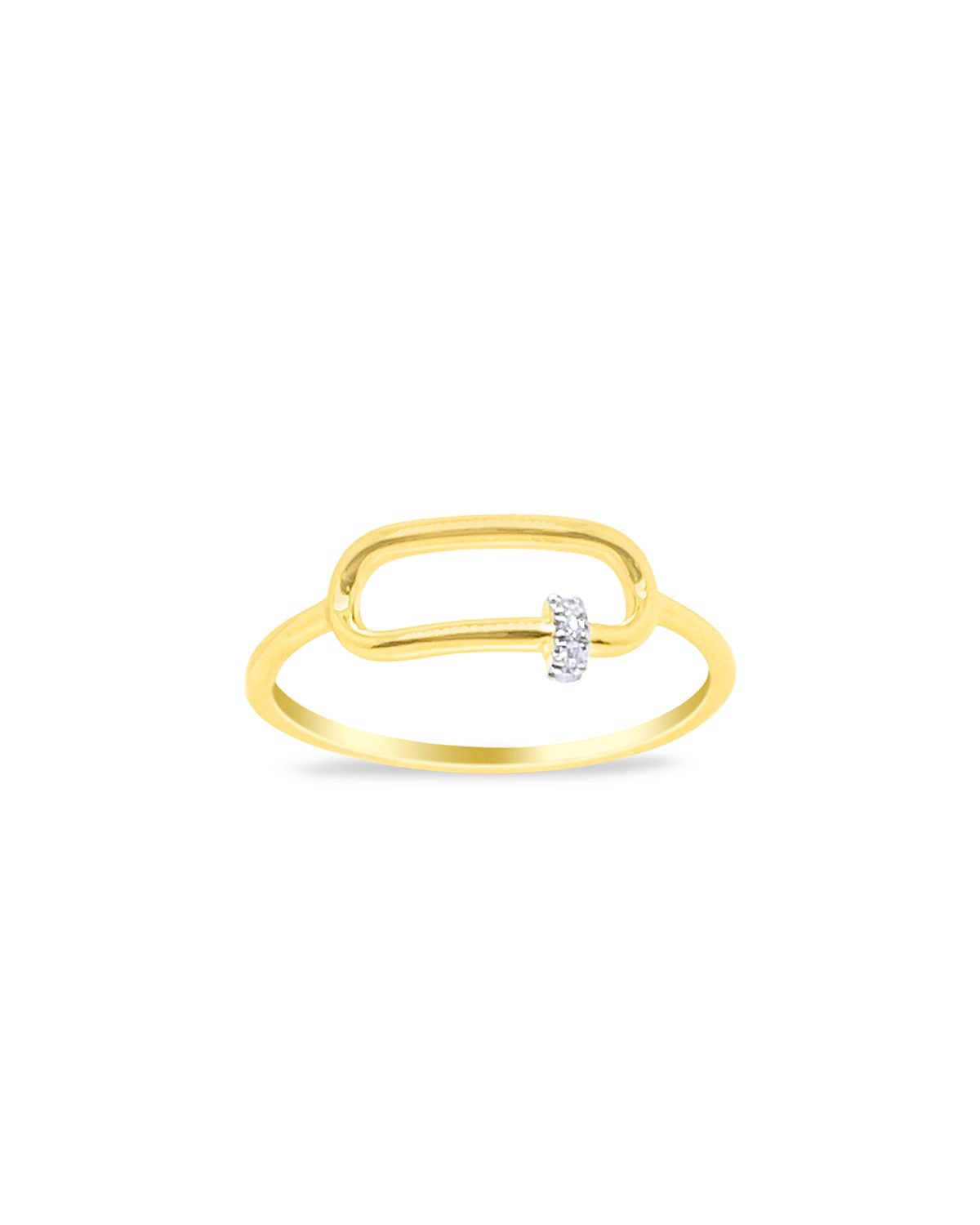 Meira T 14K Yellow Gold Diamond Accent Openwork Ring