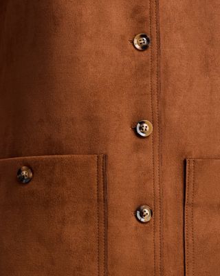 Laney Faux Suede Mini Dress