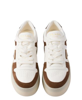  Women's Downtown Bold Nappa Leather and Suede Sneakers