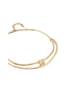  Twin Radiance Collar Necklace