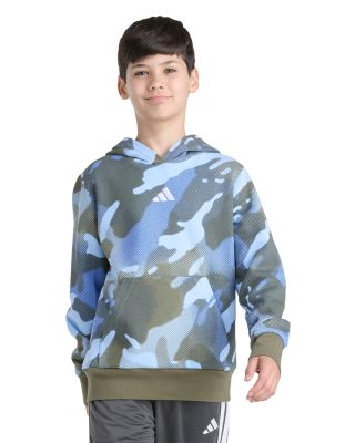 Boys' Printed Fleece Halftone Camo Hoodie - Big Kid