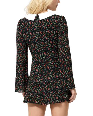 Yasmin Crepe Collared Dress