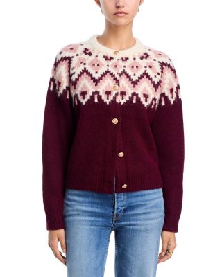 Fair Isle Crewneck Cardigan - Exclusive
